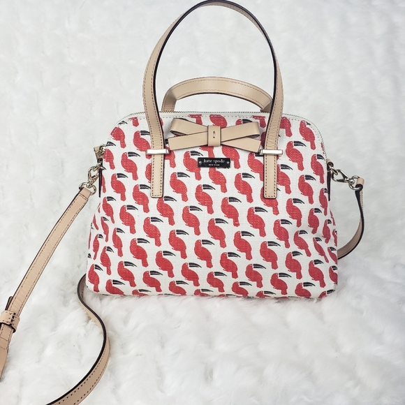 Kate Spade Canvas Satchel - Picture 1 of 8
